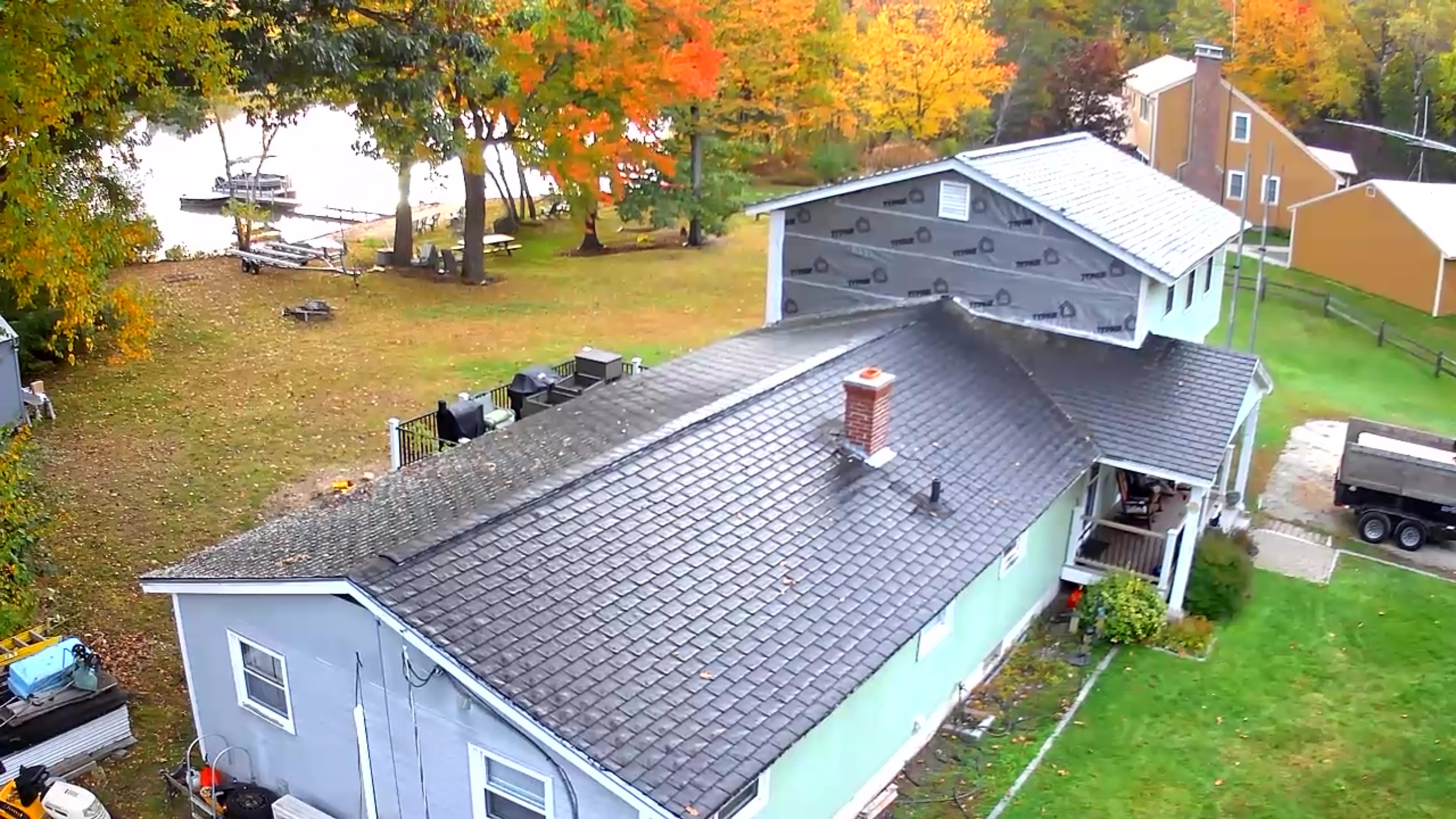 Authentic natural stone slate roofing by Paramount Roofing master craftsmen